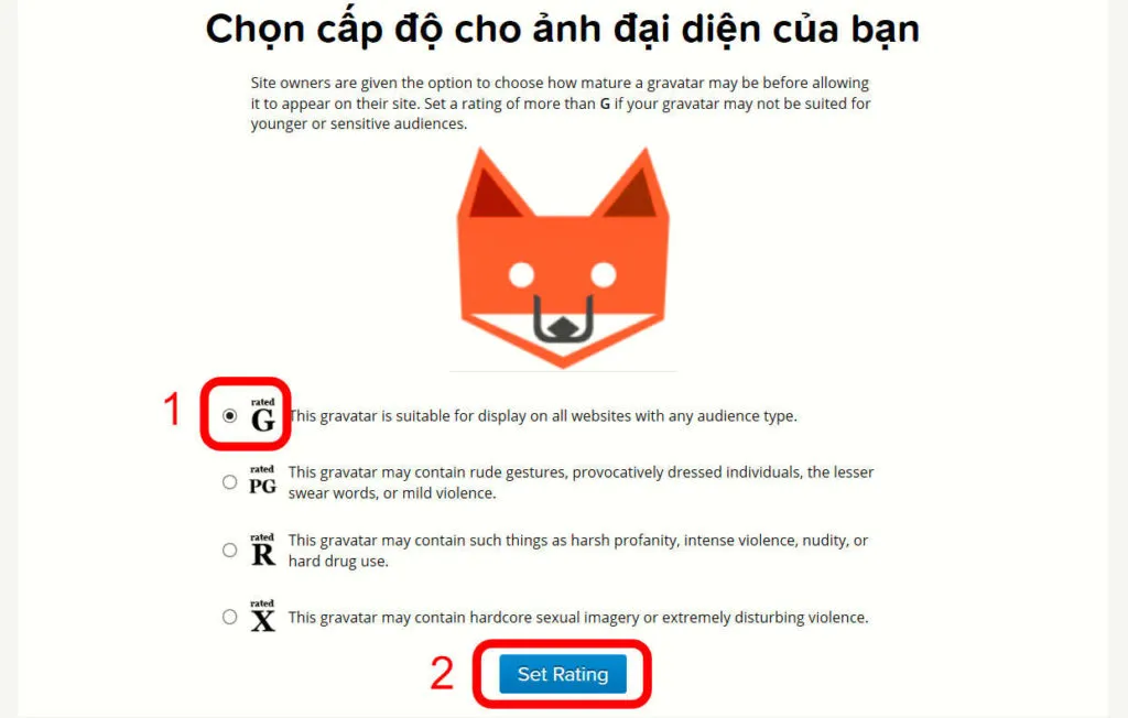 Cách tạo Avatar từ Gravatar để bình luận trên web caodem.com