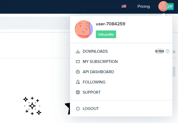 Cách tải về file SVG từ trang web Flaticon.com